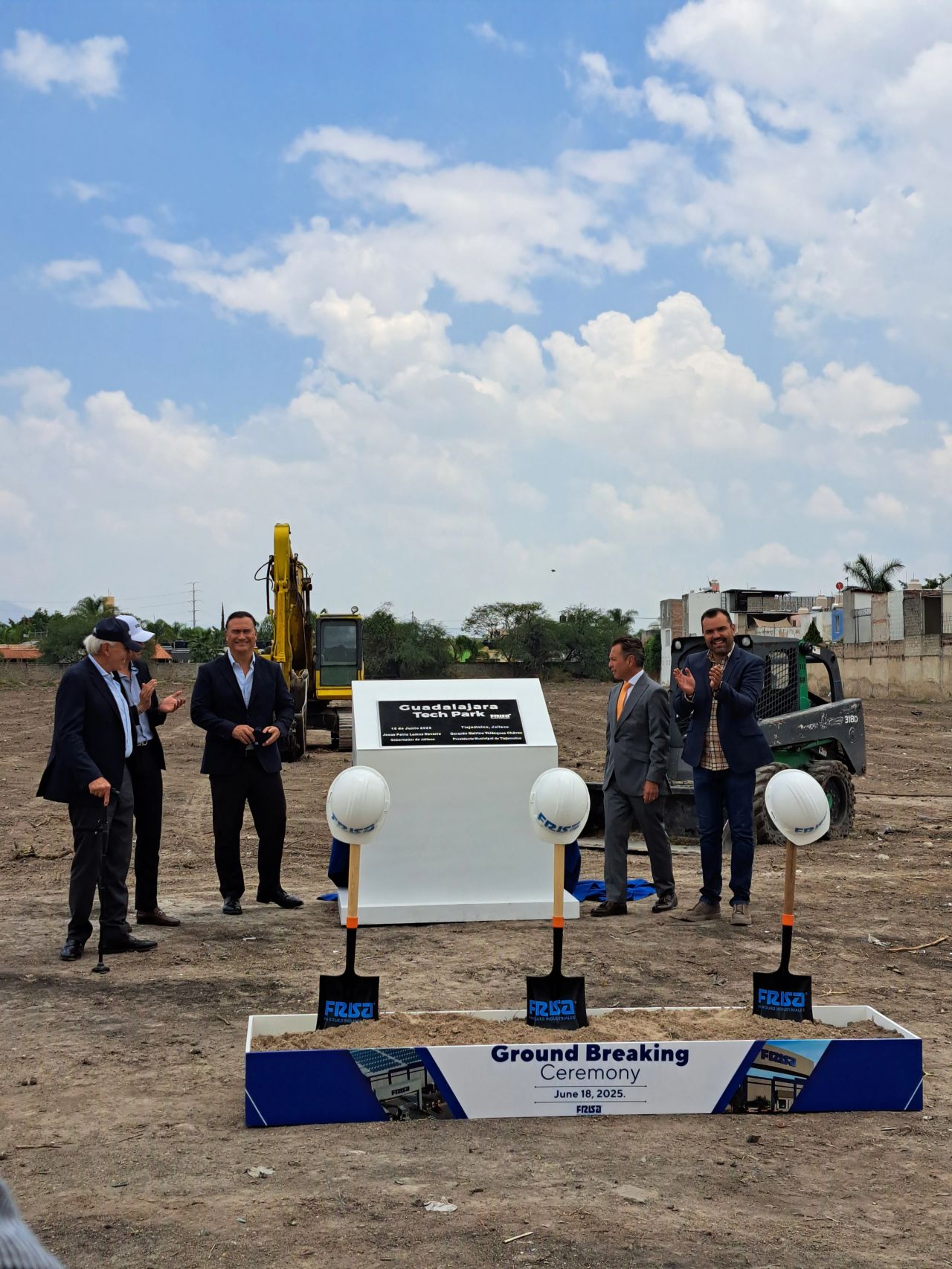 Grupo Frisa coloca primera piedra de Tech Park en Jalisco Datoz