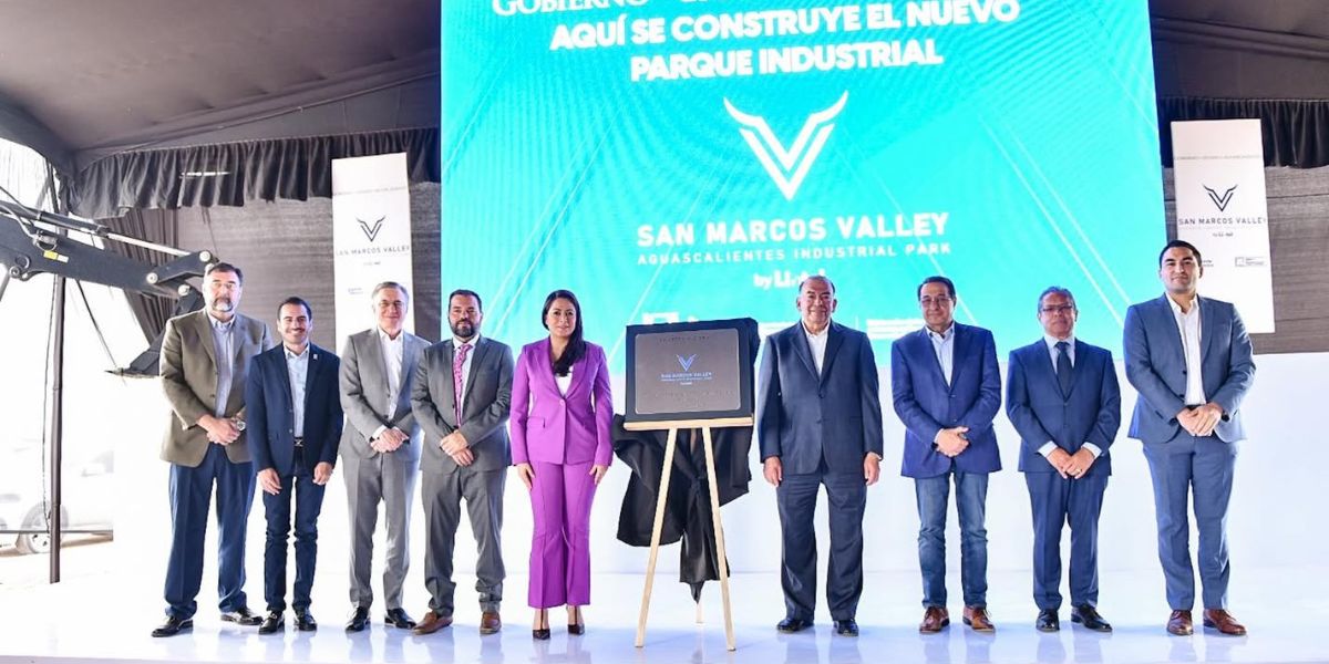 Arranca construcción del parque industrial San Marcos Valley en Aguascalientes con inversión de 1,700 MDP Datoz