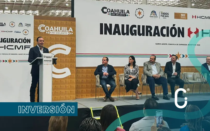 HCMF invierte 16 MDD en nueva planta en Coahuila Datoz