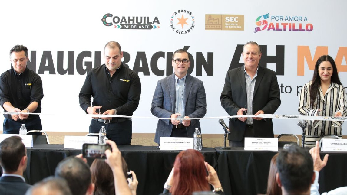 AH MANF inaugura planta en Saltillo con inversión de 10 MDD y apuesta por 250 nuevos empleos Datoz