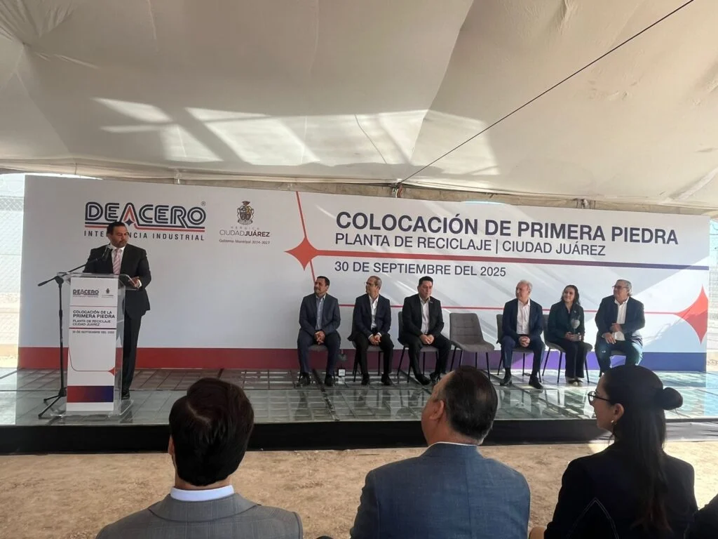 Grupo DEACERO invierte 250 mdp en planta de reciclaje en Ciudad Juárez Datoz