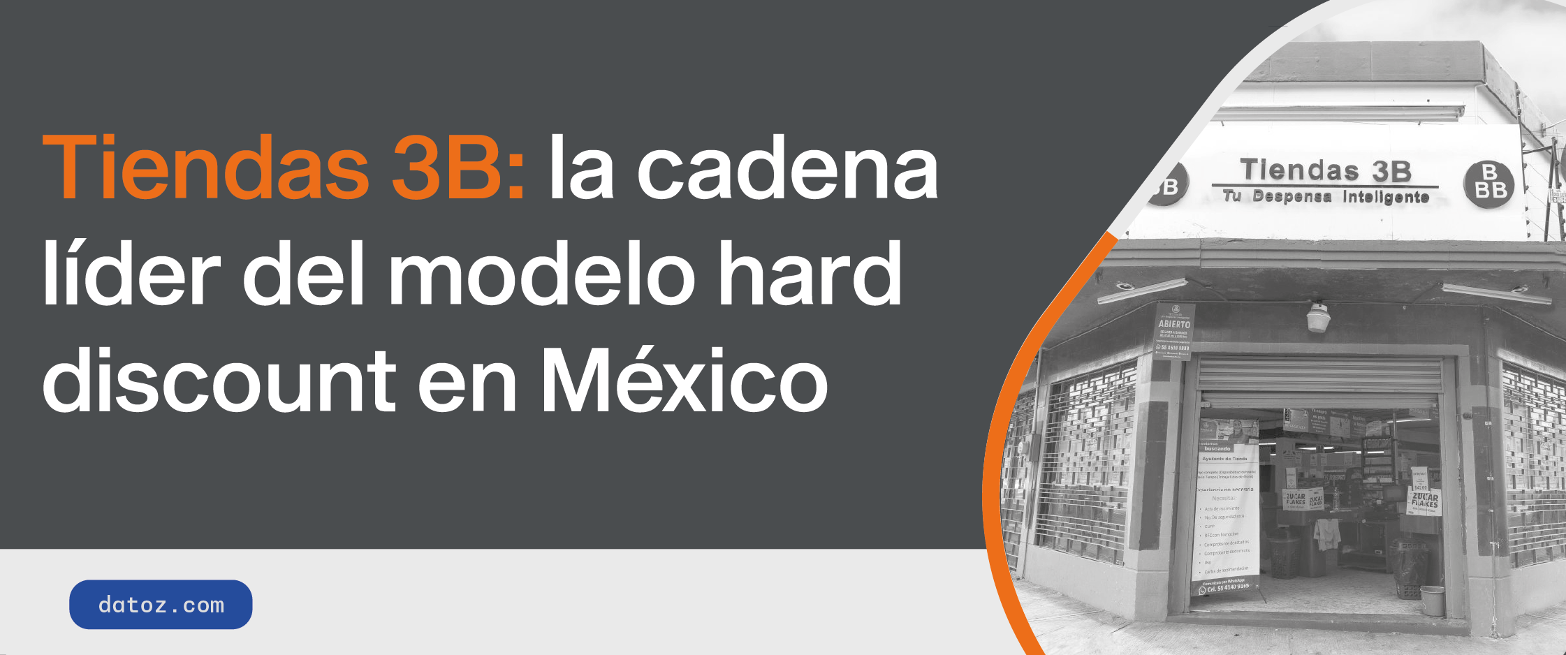 Tiendas 3B: la cadena líder del modelo hard discount en México Datoz