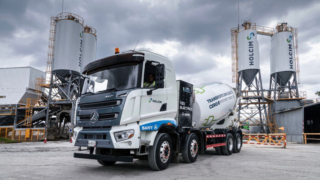 Holcim invierte 51 MDP en la primera planta de concreto 100% eléctrica en México Datoz