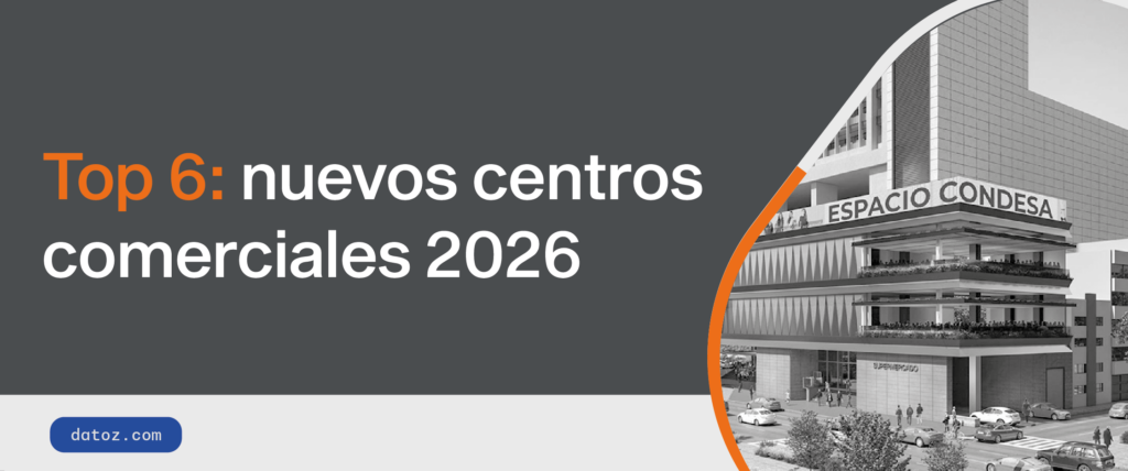 Top 6: Nuevos centros comerciales 2026 Datoz
