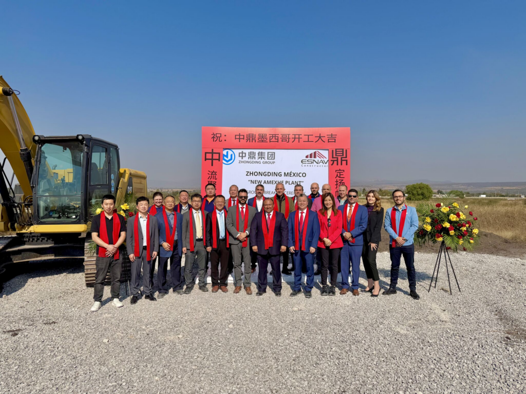 Zhonding inicia expansión manufacturera en Guanajuato con nueva planta Datoz