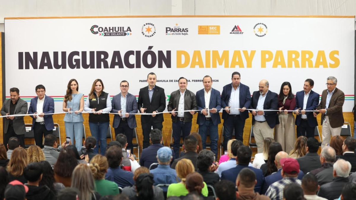 Coahuila suma inversión de 800 mdp con inauguración de Daimay en Parras Datoz Alt