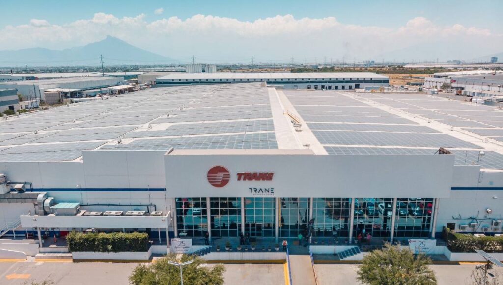 Trane instala 10 mil paneles solares en su planta de Monterrey Datoz