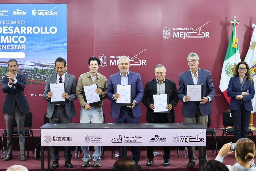 Parque Industrial Bajío avanza con 100 MDP para primeras obras de infraestructura