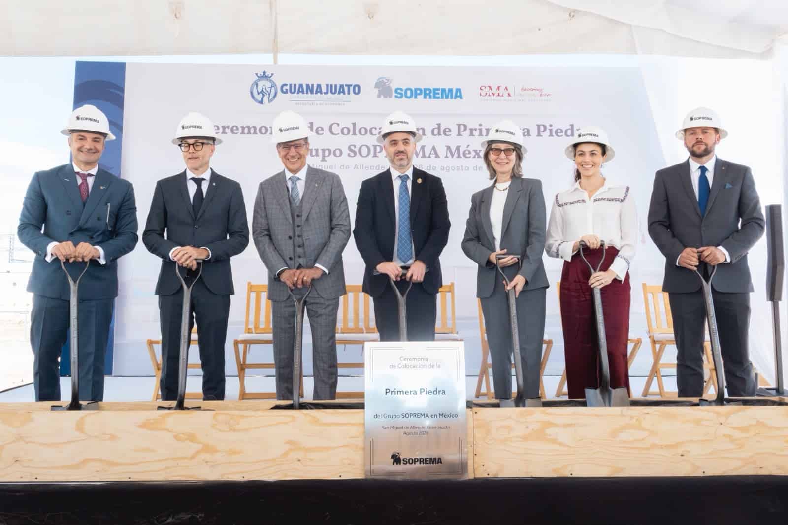 SOPREMA inicia construcción de planta en San Miguel de Allende y generará 250 empleos