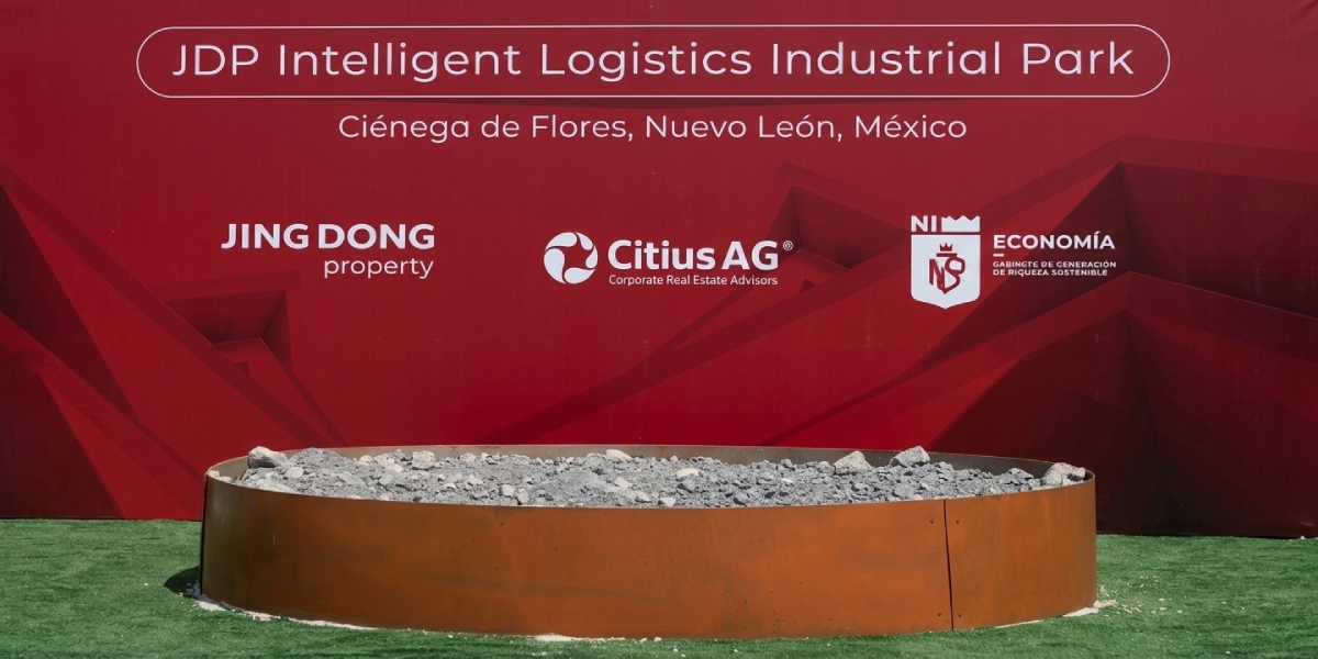 JINGDONG Property inicia construcción de parque logístico industrial en NL