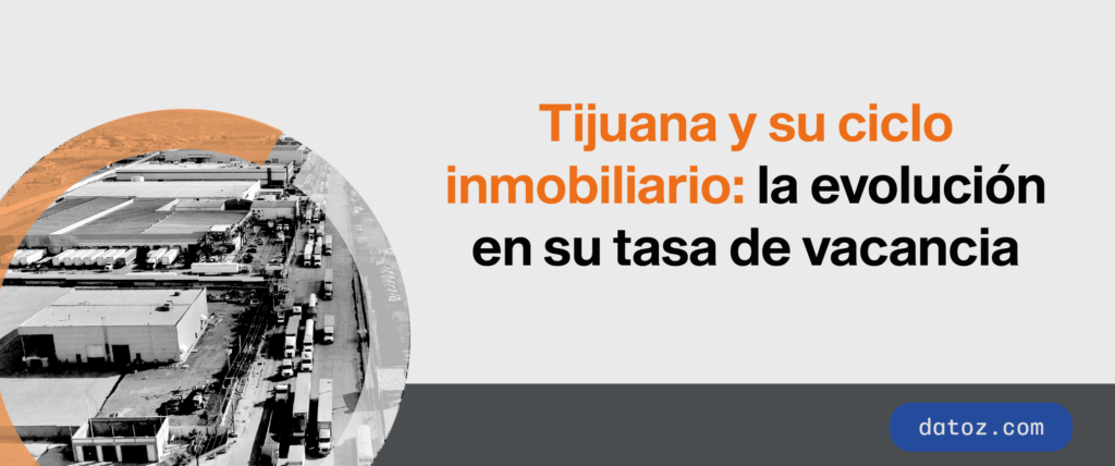 Tijuana y su ciclo inmobiliario: la evolución en su tasa de vacancia