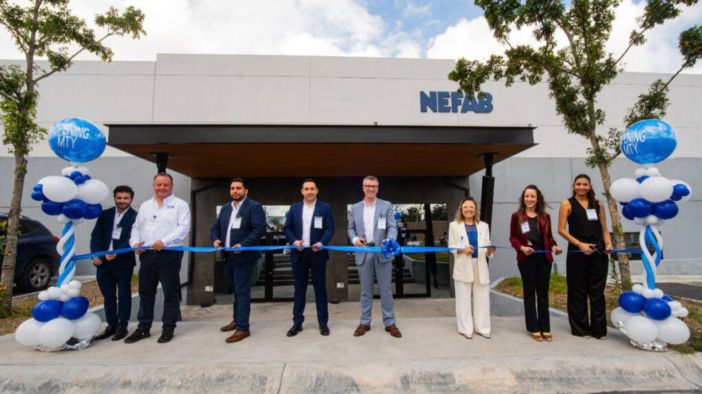 Nefab inaugura planta de 7,000 m² en Monterrey y proyecta hasta 100 empleos
