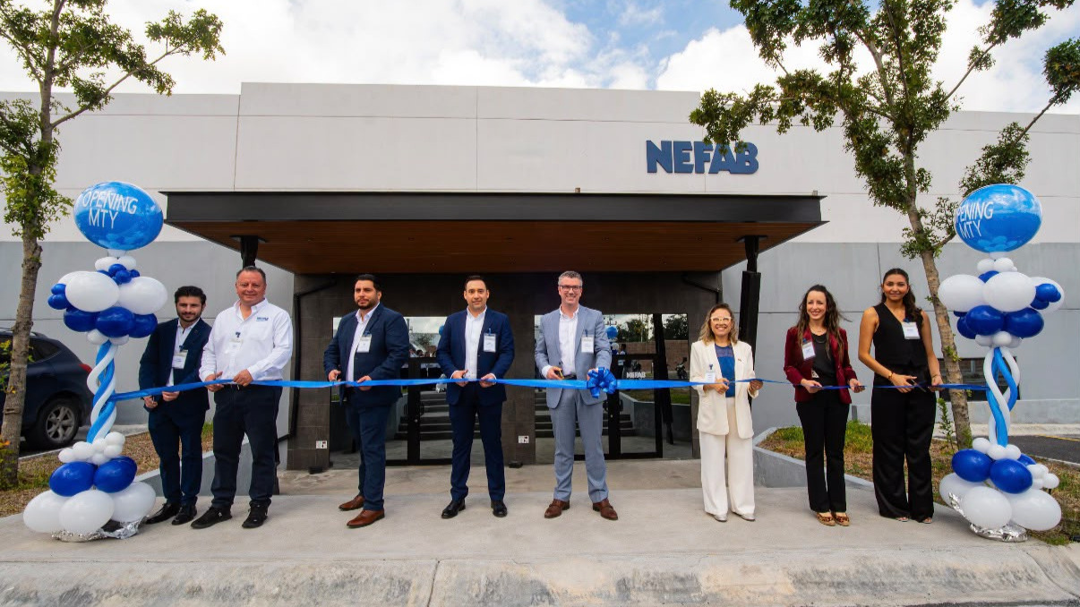 Nefab inaugura planta de 7,000 m² en Monterrey y proyecta hasta 100 empleos