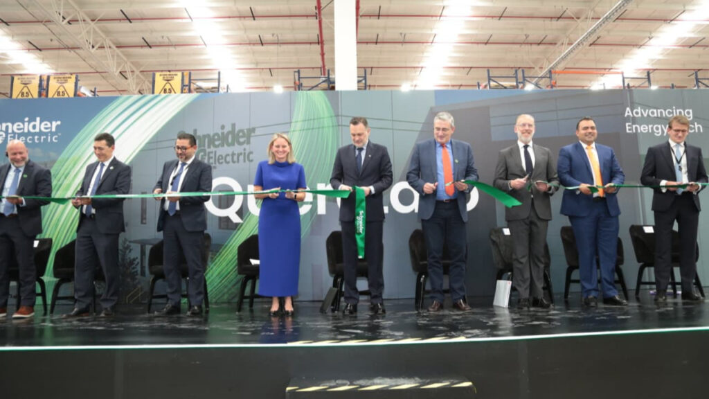 Schneider Electric amplía su capacidad manufacturera en Querétaro con inversión de 3,600 MDP